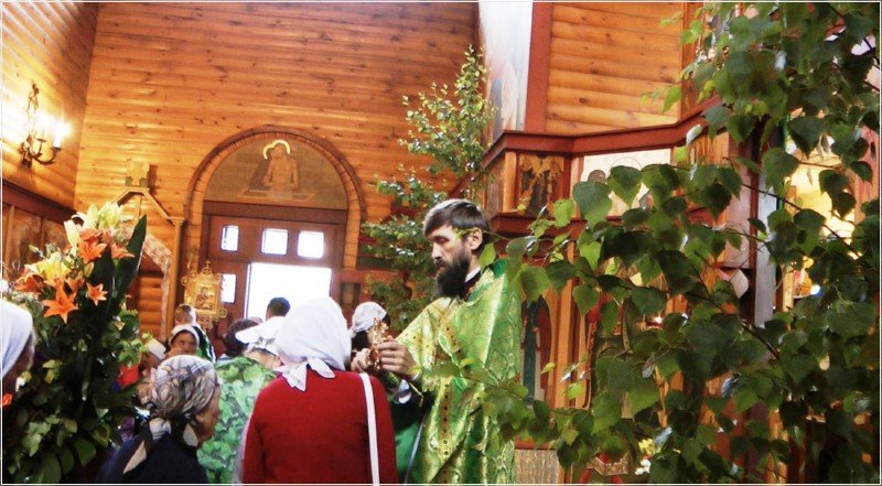 Праздник Троицы на Приходском подворье в Кочергате